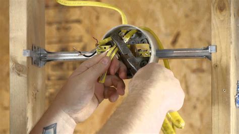 installing a ceiling fan electrical box|outlet box for ceiling fan.